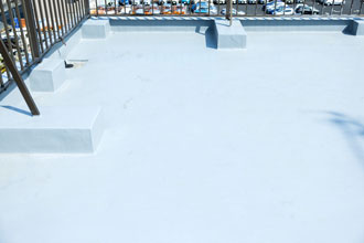 バルコニーの防水改修工事例